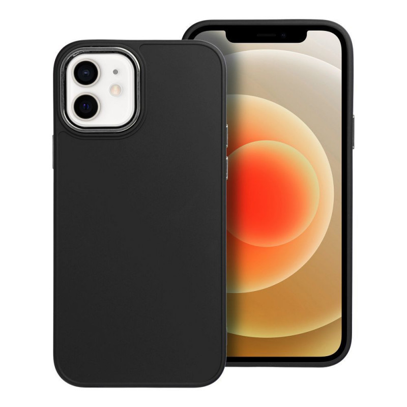 Apple iPhone 12 Case FRAME Elegant  Black