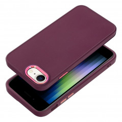 Apple iPhone SE 2022 5G Case FRAME Elegant  Purple