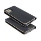 XIAOMI 12 Lite Wallet Cases LUNA Book Gold Elegant  Black