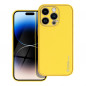 Apple iPhone 14 Pro Case Leather Yellow