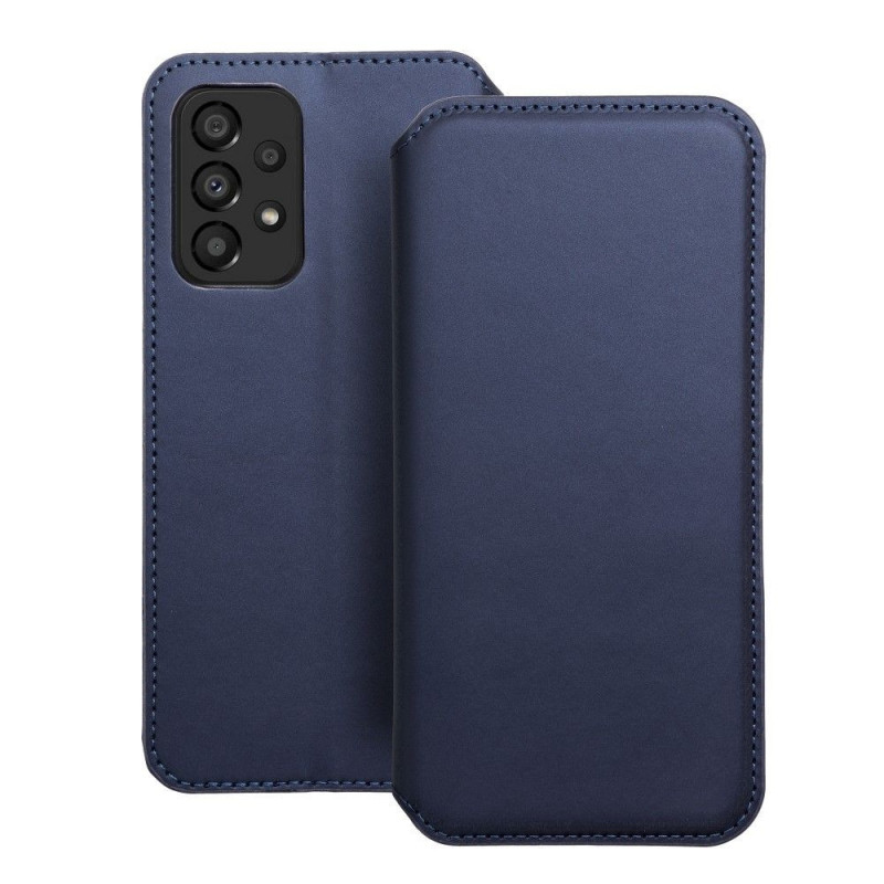 Samsung Galaxy A33 Wallet Cases Dual Pocket book Navy