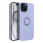 Apple iPhone 15 Case Silicone ring Violet