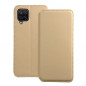 Samsung Galaxy M12 Wallet Cases Dual Pocket book Gold 