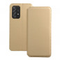 Samsung Galaxy A52 5G Wallet Cases Dual Pocket book Gold 