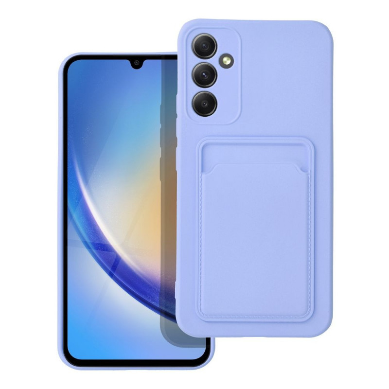 Samsung Galaxy A34 Case Card Violet