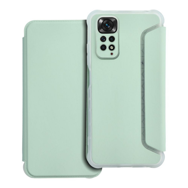 XIAOMI Redmi Note 11S Wallet Cases Piano Book Light green