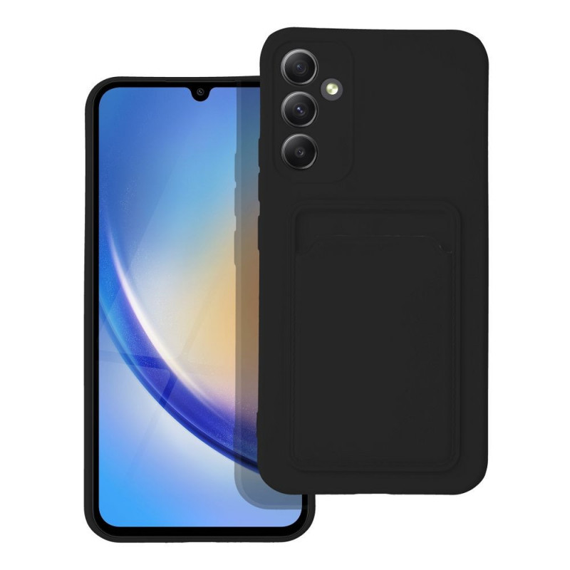Samsung Galaxy A34 Case Card Black