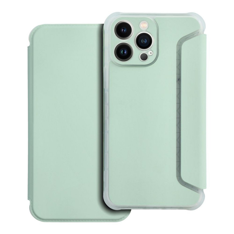 Apple iPhone 13 Pro Max Wallet Cases Piano Book Light green