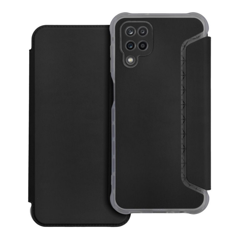 Samsung Galaxy A12 Wallet Cases Piano Book Black