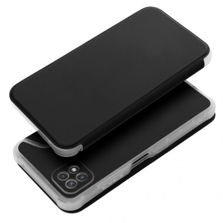 Samsung Galaxy A22 5G Wallet Cases Piano Book Black