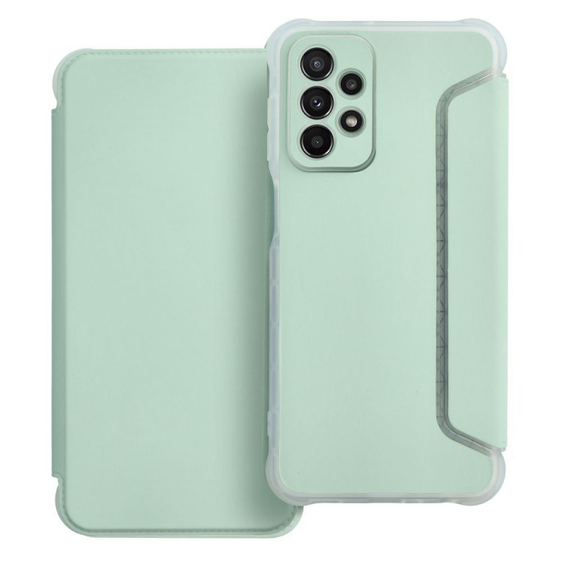 Samsung Galaxy A23 5G Wallet Cases Piano Book Light green
