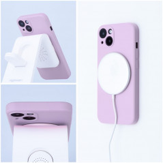 Apple iPhone 13 Case Silicone Mag Cover MagSAFE  Pink