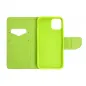 Apple iPhone 14 Pro Max Wallet Cases Fancy Book Navy / Lime