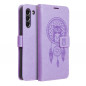 Samsung Galaxy S21 FE 5G Wallet Cases MEZZO Book Dreamcatcher  Purple