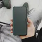 XIAOMI Redmi 10C Wallet Cases Razor Book Carbon Fibre, Carbon pattern Dark green XIAOMI Redmi 10C Wallet Cases Razor Book Carbon Fibre, Carbon pattern Dark green