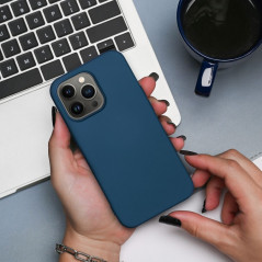 Apple iPhone 14 Pro Case Silicone Elegant  Blue