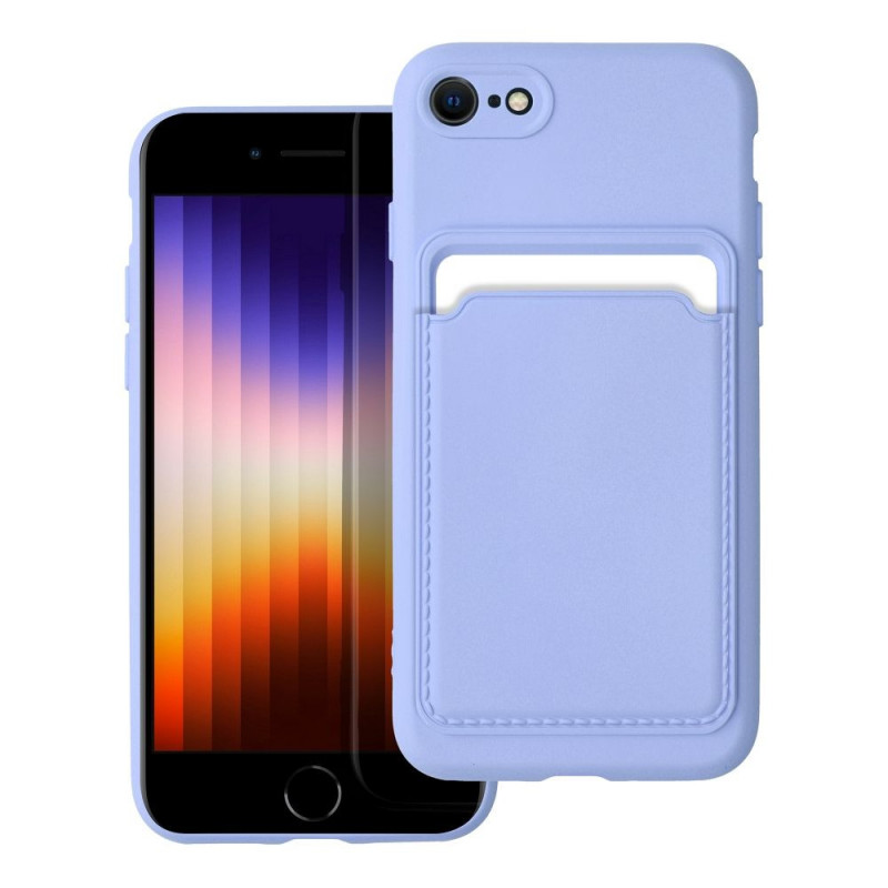 Apple iPhone SE 2022 5G Case Card Violet