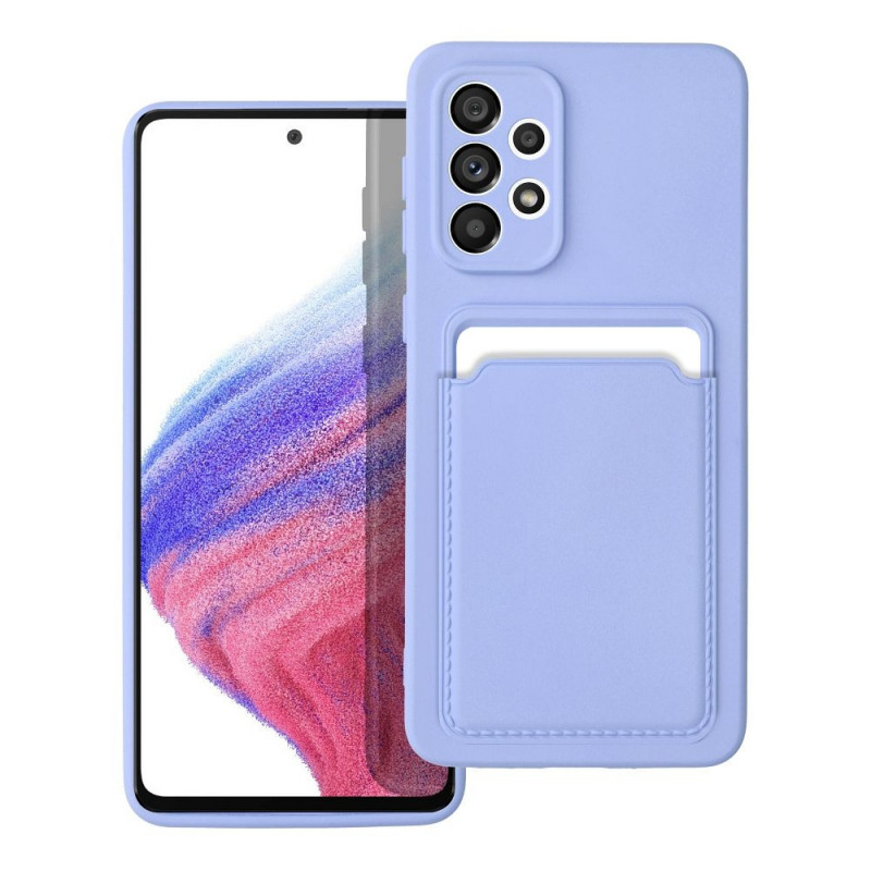 Samsung Galaxy A33 Case Card Violet
