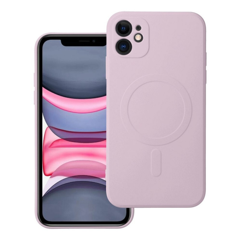 Apple iPhone 11 Case Silicone Mag Cover MagSAFE  Pink