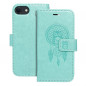 Apple iPhone SE 2022 5G Wallet Cases MEZZO Book Dreamcatcher  Green
