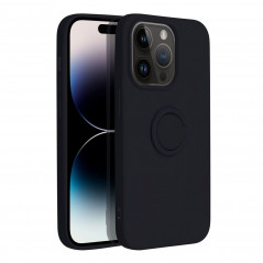 Apple iPhone 14 Pro Case Silicone ring Black