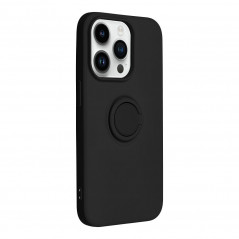 Apple iPhone 14 Pro Case Silicone ring Black