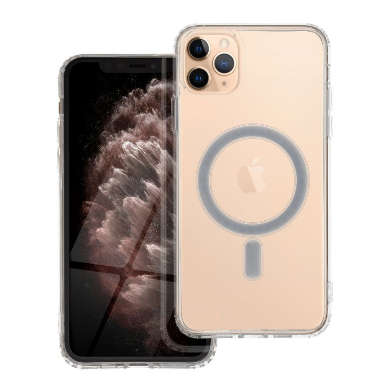 Apple iPhone 11 Pro Max Case Clear Mag Cover MagSAFE  Transparent