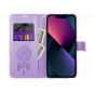 XIAOMI Redmi Note 11 Wallet Cases MEZZO Book Dreamcatcher  Purple