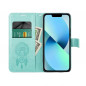 Samsung Galaxy S20 FE 5G Wallet Cases MEZZO Book Dreamcatcher  Green