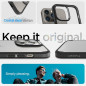 Apple iPhone 14 Pro Max Case Spigen Ultra Hybrid Crystal clear  Matte black