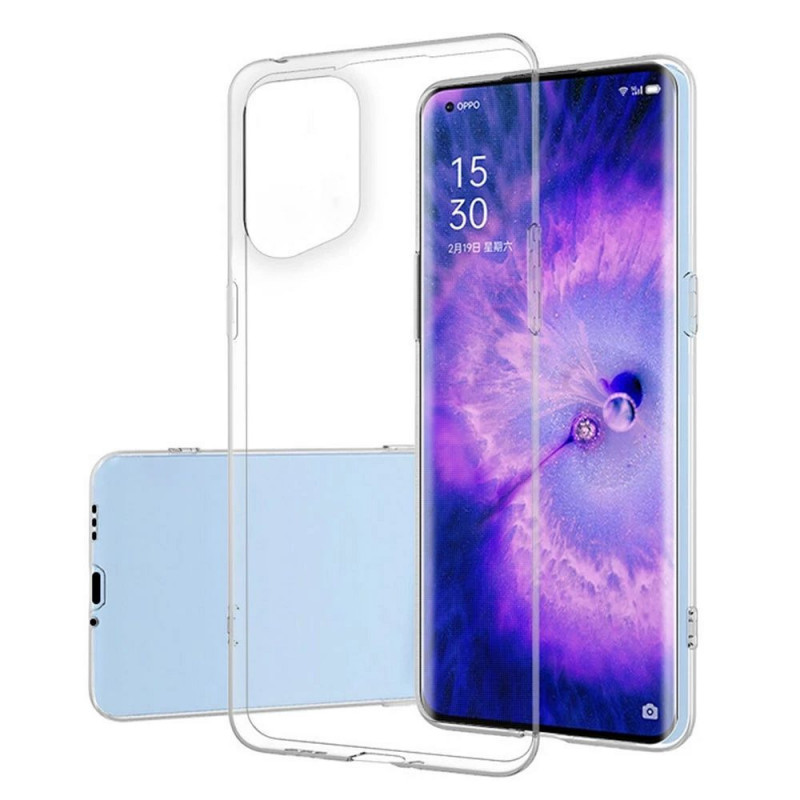 Oppo Find X5 Pro Case Ultra Slim 0,5mm Transparent