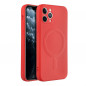 Apple iPhone 11 Pro Case Silicone Mag Cover MagSAFE  Red