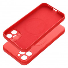 Apple iPhone 11 Pro Case Silicone Mag Cover MagSAFE  Red