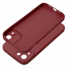 Apple iPhone 14 Case Roar Luna Monochrome, Stylish, An aesthetic accessory  Red
