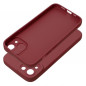 Apple iPhone 14 Case Roar Luna Monochrome, Stylish, An aesthetic accessory  Red