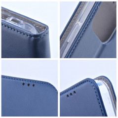 Apple iPhone 14 Plus Wallet Cases Smart Magneto book Navy