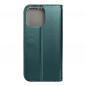 Apple iPhone 14 Pro Max Wallet Cases Smart Magneto book Dark green