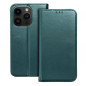 Apple iPhone 14 Pro Max Wallet Cases Smart Magneto book Dark green