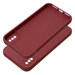 Apple iPhone X Case Roar Luna Monochrome, Stylish, An aesthetic accessory  Red