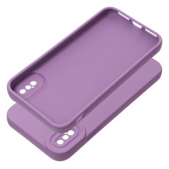 Apple iPhone X Case Roar Luna Monochrome, Stylish, An aesthetic accessory  Violet