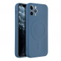 Apple iPhone 11 Pro Case Silicone Mag Cover MagSAFE  Blue