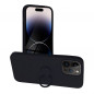 Apple iPhone 14 Pro Max Case Silicone ring Black