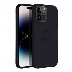 Apple iPhone 14 Pro Max Case Silicone ring Black