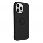 Apple iPhone 14 Pro Max Case Silicone ring Black