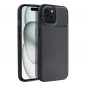 Apple iPhone 15 Case Carbon premium Elegant  Black