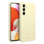Samsung Galaxy A14 5G Case Roar Cloud-Skin Light yellow