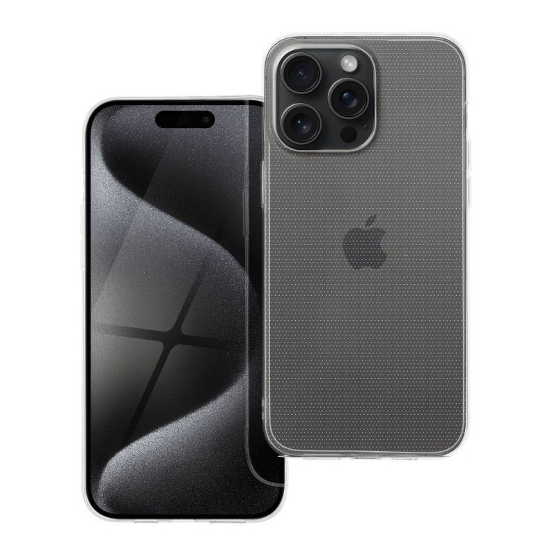 Apple iPhone 15 Pro Max Case CLEAR 2mm Transparent
