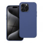 Apple iPhone 15 Pro Max Case Silicone Elegant  Blue