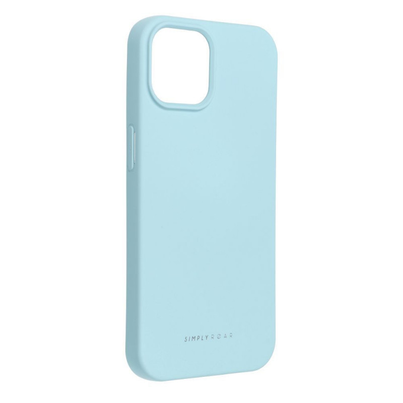 Apple iPhone 15 Case Roar Space Monochrome, Elegant  Sky Blue