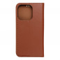 Apple iPhone 15 Pro Wallet Cases Leather case SMART PRO Elegant  Brown